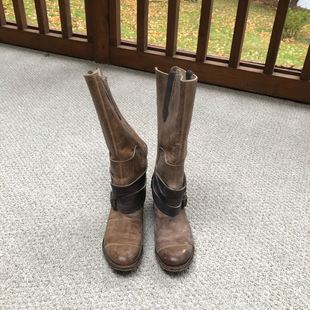 FreeBird Women’s Brown Dakota Leather Riding Boots